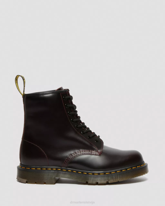 Dr. Martens apavi unisex vērša asiņu atlants 1460 neslīdoši atlanta ādas šņorzābaki LHJP95