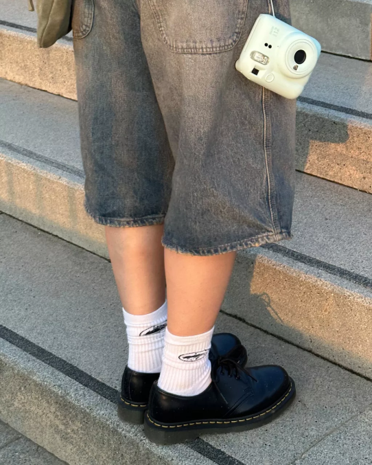 Dr. Martens apavi vīriešiem melna gluda 1461 gludas ādas oksfordas kurpes LHJP279