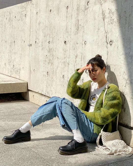 Dr. Martens apavi vīriešiem melna nappa 1461 nappa ādas oksfordas kurpes LHJP288