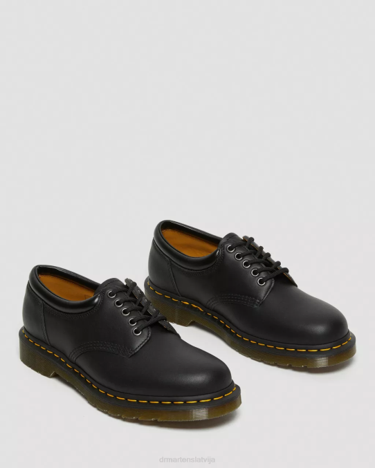 Dr. Martens apavi vīriešiem melna nappa 8053 nappa ādas ikdienas apavi LHJP291
