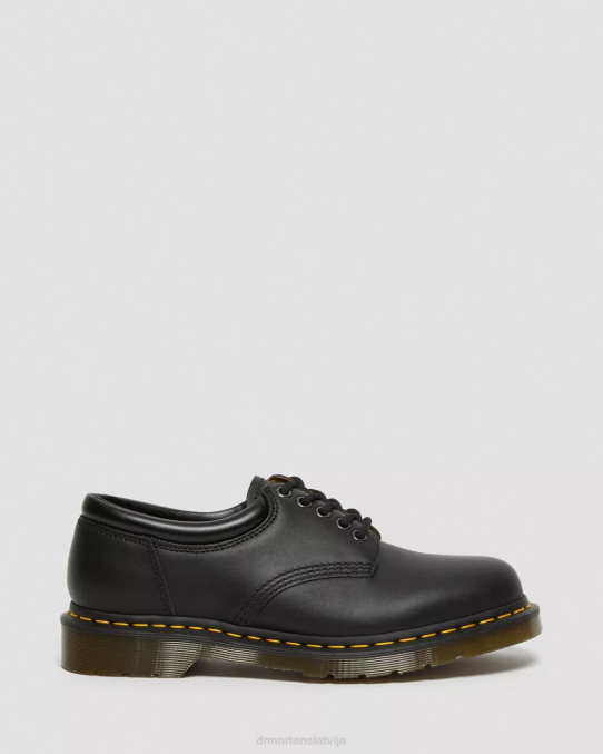 Dr. Martens apavi vīriešiem melna nappa 8053 nappa ādas ikdienas apavi LHJP291
