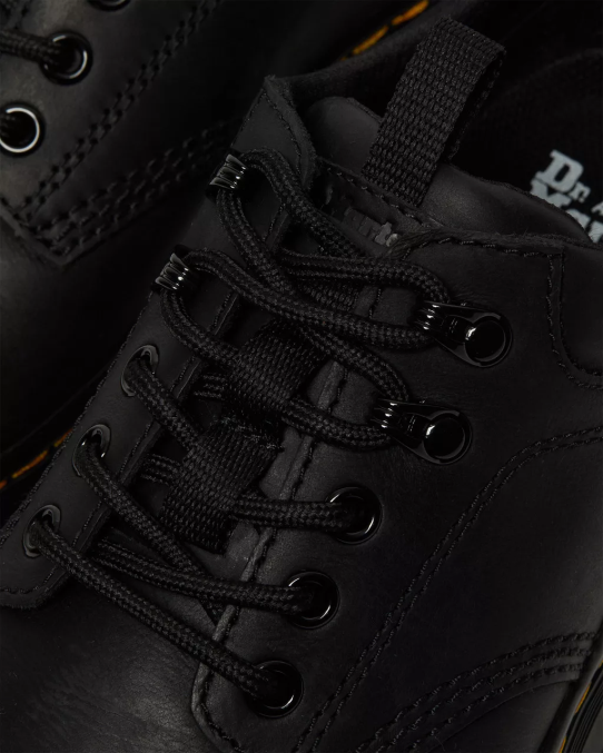 Dr. Martens apavi vīriešiem melnā Vaiominga reeder Wyoming ādas sadzīves apavi LHJP390