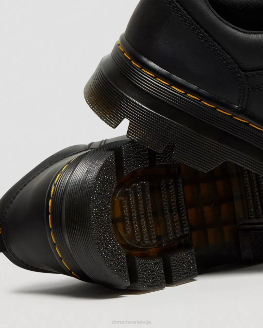 Dr. Martens apavi vīriešiem melnā Vaiominga reeder Wyoming ādas sadzīves apavi LHJP390