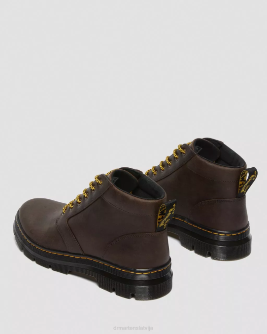 Dr. Martens apavi vīriešiem brūns trakais zirgs maigi ādas ikdienas zābaki LHJP50