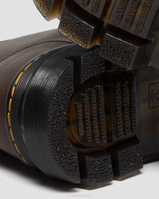 Dr. Martens apavi vīriešiem brūns trakais zirgs maigi ādas ikdienas zābaki LHJP50