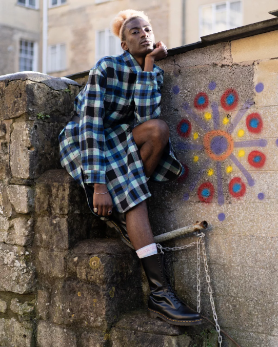 Dr. Martens apavi vīriešiem melna gluda 1914. gada gludas ādas garie zābaki LHJP365