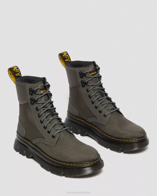 Dr. Martens apavi vīriešiem gunmetal ajax & īpaši izturīgs & hidro tarik komunālie zābaki LHJP190