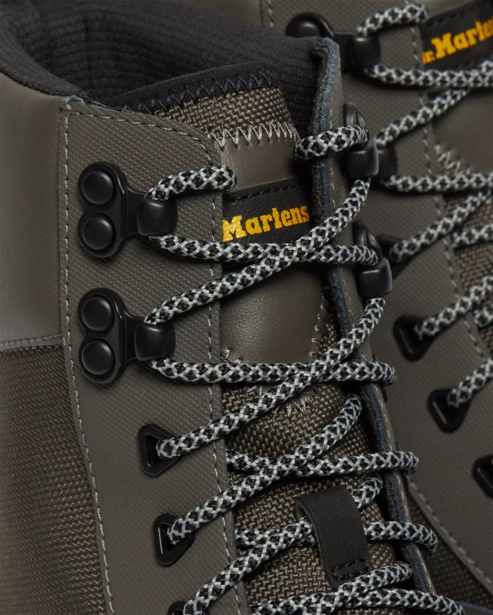 Dr. Martens apavi vīriešiem gunmetal ajax & īpaši izturīgs & hidro tarik komunālie zābaki LHJP190