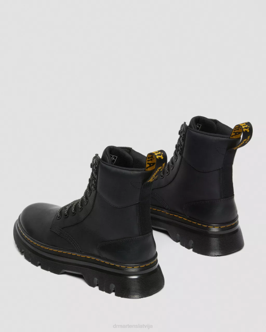 Dr. Martens apavi vīriešiem melnā Vaiominga Tarik Wyoming ādas komunālie zābaki LHJP77
