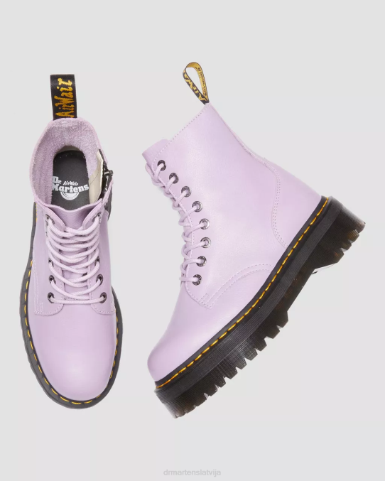 Dr. Martens apavi vīriešiem ceriņi pisa jadon boot pisa ādas platformas LHJP123