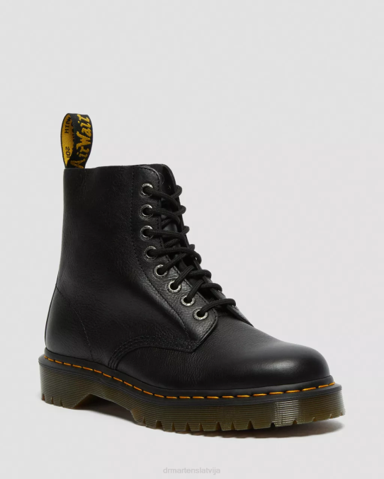 Dr. Martens apavi vīriešiem melnā pisa 1460 pascal bex pisa ādas šņorzābaki LHJP61