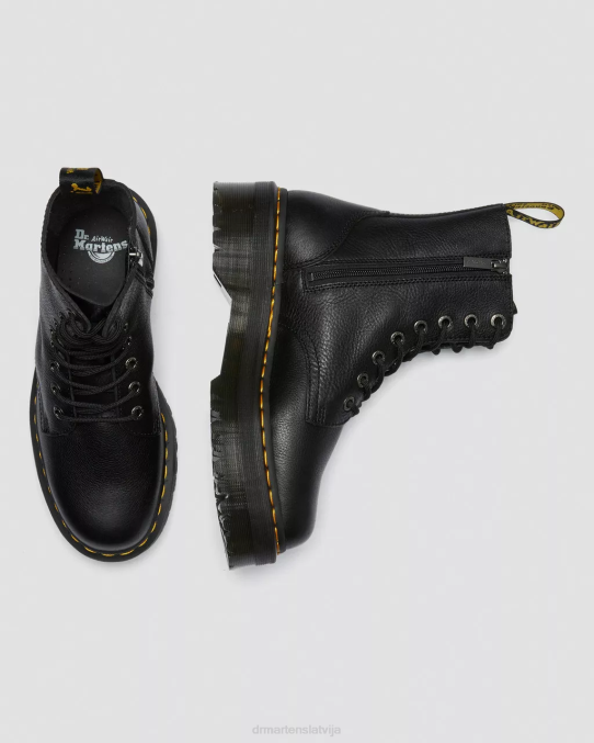 Dr. Martens apavi vīriešiem melnā pisa jadon boot pisa ādas platformas LHJP13