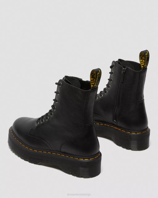 Dr. Martens apavi vīriešiem melnā pisa jadon boot pisa ādas platformas LHJP13