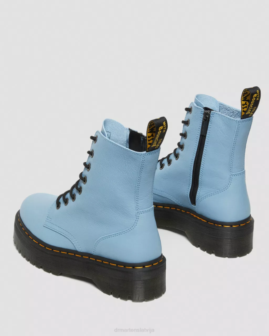 Dr. Martens apavi vīriešiem zilā pisa jadon boot pisa ādas platformas LHJP130