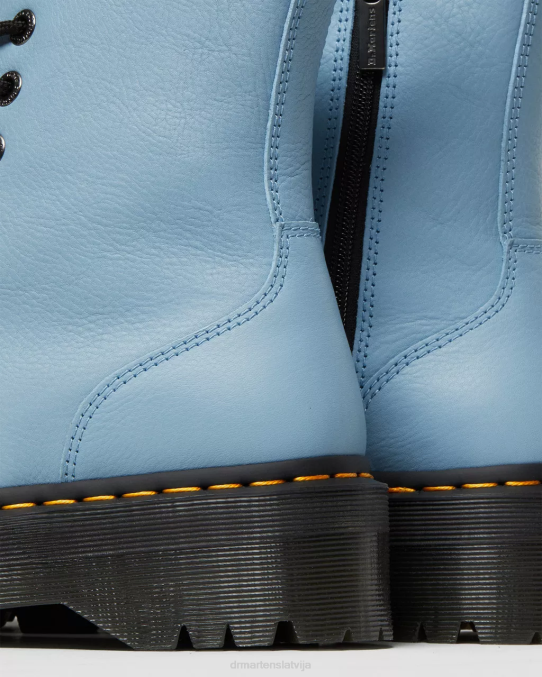 Dr. Martens apavi vīriešiem zilā pisa jadon boot pisa ādas platformas LHJP130